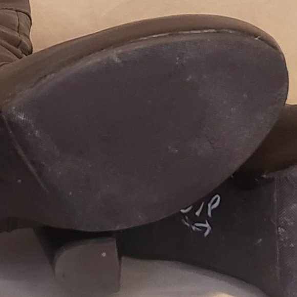 Steve Madden Knee Length Leather Boots - Picture 9 of 11